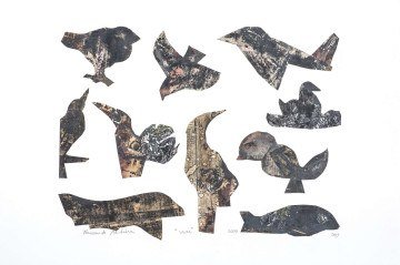 Os pássaros, obra de Fernando Madeira