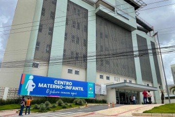 A criança segue internada no hospital -  (crédito: Reprodução/Redes Sociais )