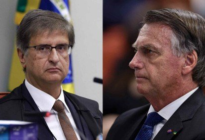 Gonet e Bolsonaro -  (crédito: Rosinei Coutinho/STF Ton Molina/STF)