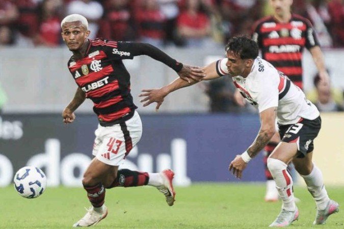 Wesley deve sair do Flameng nesta janela de transferências - (crédito: Foto: Gilvan de Souza / CRF) Wesley deve sair do Flameng nesta janela de transferências - (crédito: Foto: Gilvan de Souza / CRF)