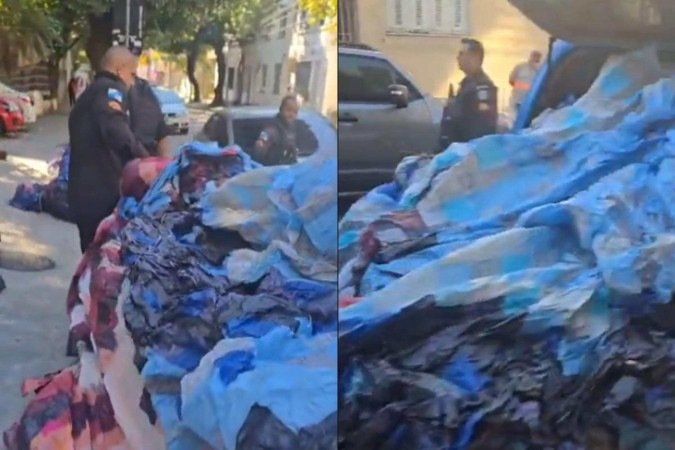 Homem é preso e menor apreendido após queda de balão no RJ