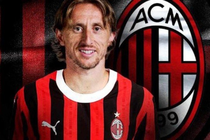 Luka Modric vai defender o Milan na próxima temporada - (crédito: Foto: Reprodução / Redes Sociais) Luka Modric vai defender o Milan na próxima temporada - (crédito: Foto: Reprodução / Redes Sociais)