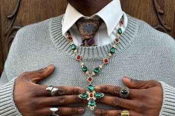 A cruz tem feito muito 
sucesso na moda streetwear
