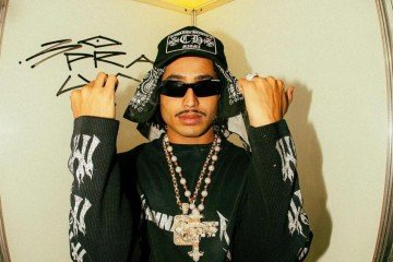 O rapper Matuê é um dos responsáveis por popularizar o colar com cruz no Brasil