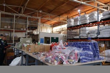 Brinquedos sexuais, roupas e máquinas de barbearia foram alguns dos itens encontrados. -  (crédito:  Bruna Gaston CB/DA Press)