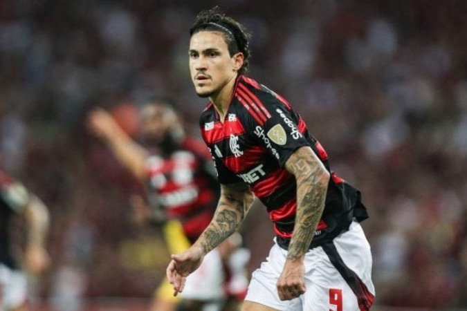 Torcida reage a nova ausência de Pedro em relacionados do Flamengo -  (crédito: Gilvan de Souza/Flamengo)