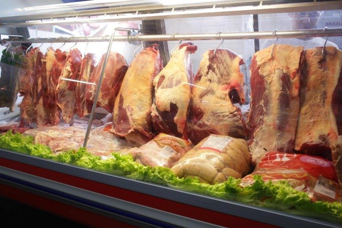Entre os dias 24 de junho e 21 de julho, o preço da carne no atacado brasileiro caiu 7,8% -  (crédito:  Wallace Martins/Esp. CB/D.A Pres)