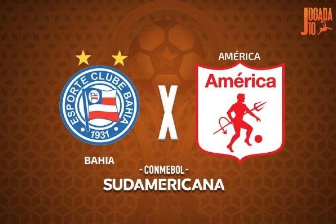 Bahia tem desafio pela Copa Sul-Americana  -  (crédito: Foto: Arte Jogada10)