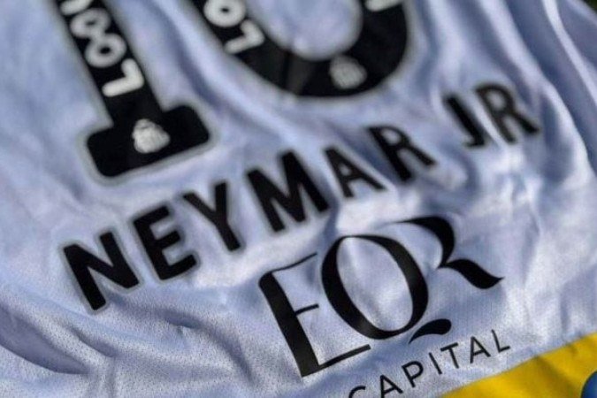 EQR Capital é a nova patrocinadora do Santos  -  (crédito: Foto: Divulgação/Santos FC)