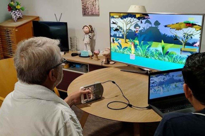 Exergames: elaborados com o objetivo de exercitar a parte física  -  (crédito: UC3M)