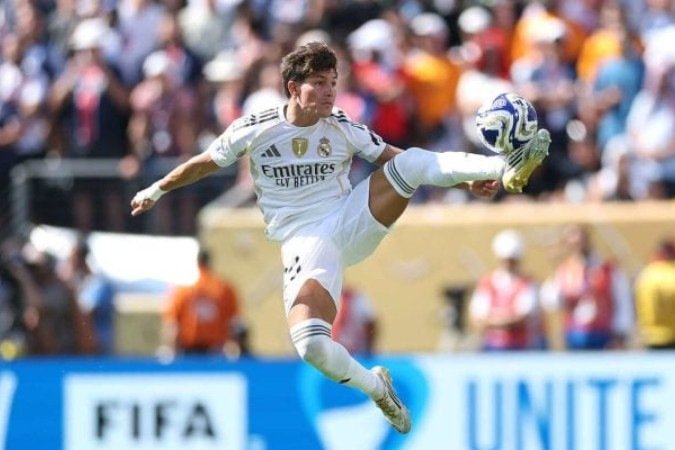 Fran García disputou 54 partidas na temporada 2024/25, com um gol e cinco assistências -  (crédito: Foto: Buda Mendes/Getty Images)