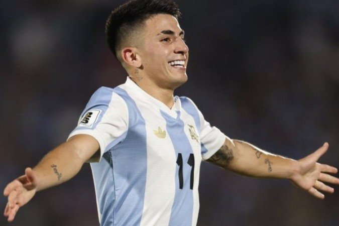 Almada mudará do Lyon para o Atlético de Madrid -  (crédito: Foto: Conmebol divulgação )