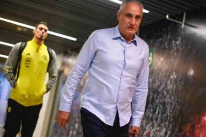 Tite ainda sob o comando do Flamengo - (crédito: Foto: Gilvan de Souza /CRF) Tite ainda sob o comando do Flamengo - (crédito: Foto: Gilvan de Souza /CRF)