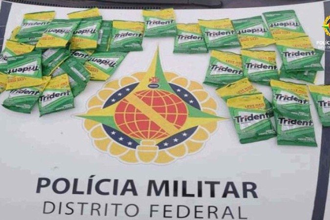 Após a prisão, as equipes da Polícia Militar (PMDF) encaminharam o suspeito e os produtos recuperados à 5ª Delegacia de Polícia - (crédito: Divulgação/PMDF) Após a prisão, as equipes da Polícia Militar (PMDF) encaminharam o suspeito e os produtos recuperados à 5ª Delegacia de Polícia - (crédito: Divulgação/PMDF)