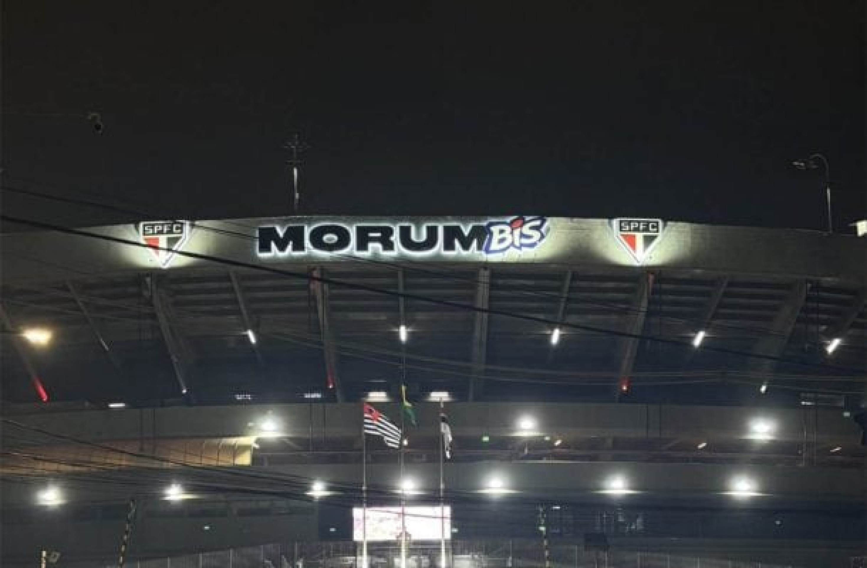 Casa do Tricolor Paulista vai ser terreno do Alvinegro Praiano -  (crédito: Foto: Reprodução / x.com/lttcouto)