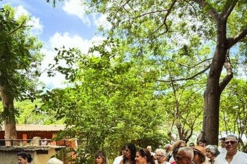 O passeio, guiado por Ângela, explora as diversas etapas de produção e cultivo -  (crédito: Fotos: Reprodução/ Arquivo Pessoal)