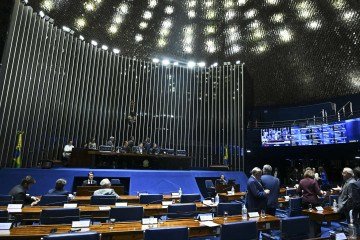 A PEC, de autoria do próprio Senado e já aprovada na Câmara dos Deputados, em dois turnos, altera o tratamento dos precatórios no âmbito das finanças públicas federais, estaduais e municipais -  (crédito: Jefferson Rudy/Agência Senado)