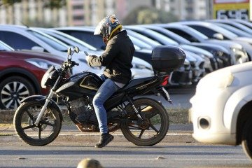  Internações por sinistros com motos representam 78% das hospitalizações por acidentes de trânsito -  (crédito: Minervino Júnior/CB/D.A.Press)