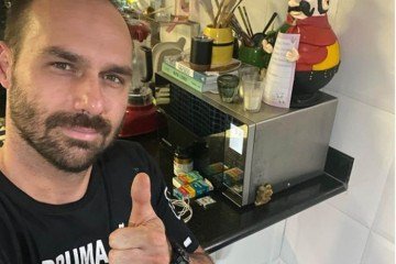 Em publicação feita no X na noite desta sexta-feira (18/7), Eduardo comemorou a medida -  (crédito: Reprodução: Instagram )