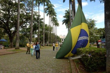 Novo ato contra Lula, Moraes e Pacheco é marcado para a Praça da Liberdade - Tulio Santos/EM/D.A.Press