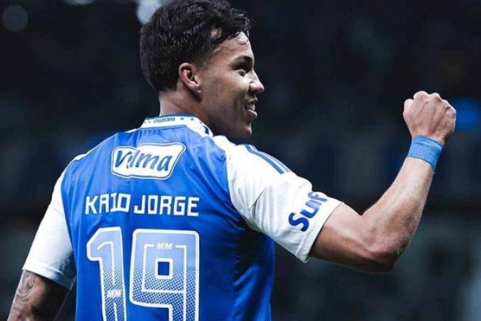 Kaio Jorge tem 11 gols no Brasileirão -  (crédito: Fotos: Gustavo Martins/ Cruzeiro)