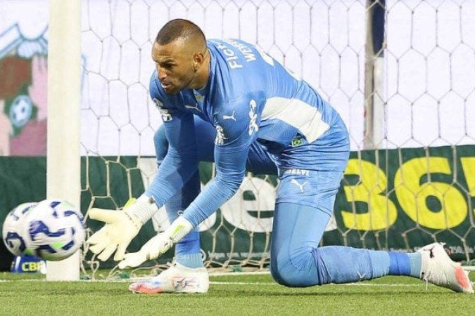 WEVERTON - Quase não precisou trabalhar, já que Mirassol deu apenas três finalizações em todo o jogo. Uma delas, no entanto, entrou - sem culpa do arqueiro palmeirense. NOTA 6,5. Foto: Cesar Greco/Palmeiras/by Canon