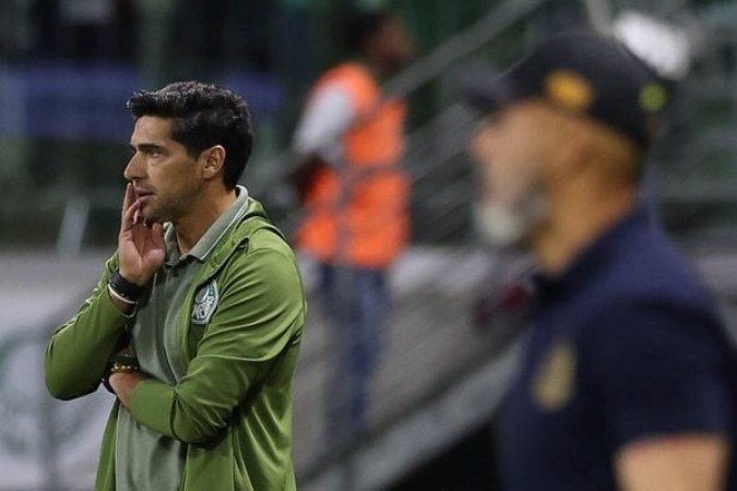 ABEL FERREIRA - Time criou, mas sem muita intensidade. Fez ajustes no intervalo que até deram certo no primeiro gol. Mexidas, porém, não surtiram efeito. Ainda morreu com uma substituição por fazer. NOTA 6,0. Foto: Cesar Greco/Palmeiras/by Canon