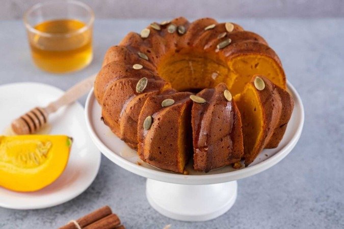 Bolo de abóbora (Imagem: Natallia Harahliad | Shutterstock) -  (crédito: EdiCase)