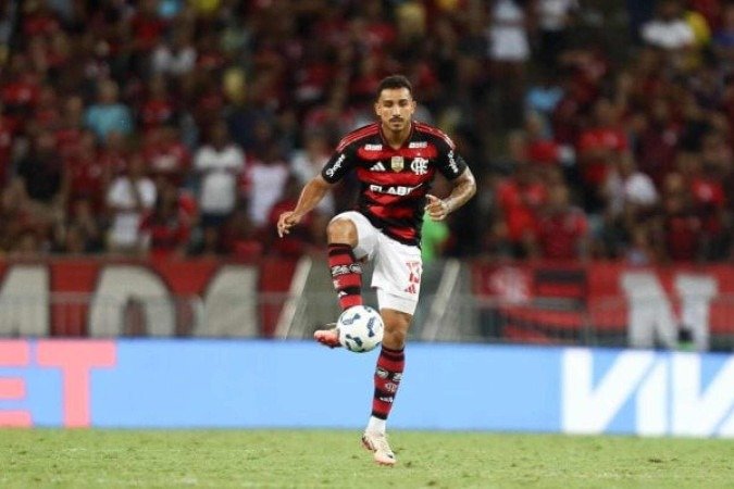 Danilo em ação com a camisa do Flamengo na temporada -  (crédito: Foto: Gilvan de Souza/Flamengo)
