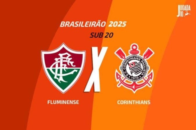 Fluminense e Corinthians dão sequência à 18ª rodada do Brasileirão sub-20 -  (crédito: Foto: Arte/Jogada10)