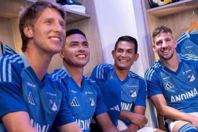 Após duas rodadas, equipe capitalina ainda não estreou pelo Finalización da Colômbia -  (crédito: Foto: Divulgação/Millonarios FC)