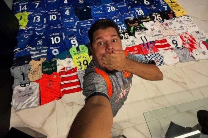 Influenciador ganhou R$ 500 mil com vitória do Chelsea no Mundial - (crédito: Reprodução / Instagram) Influenciador ganhou R$ 500 mil com vitória do Chelsea no Mundial - (crédito: Reprodução / Instagram)