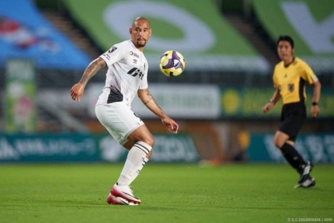 Rafael Furtado comemorou classificação - (crédito: Foto: site oficial / Sagamihara FC) Rafael Furtado comemorou classificação - (crédito: Foto: site oficial / Sagamihara FC)