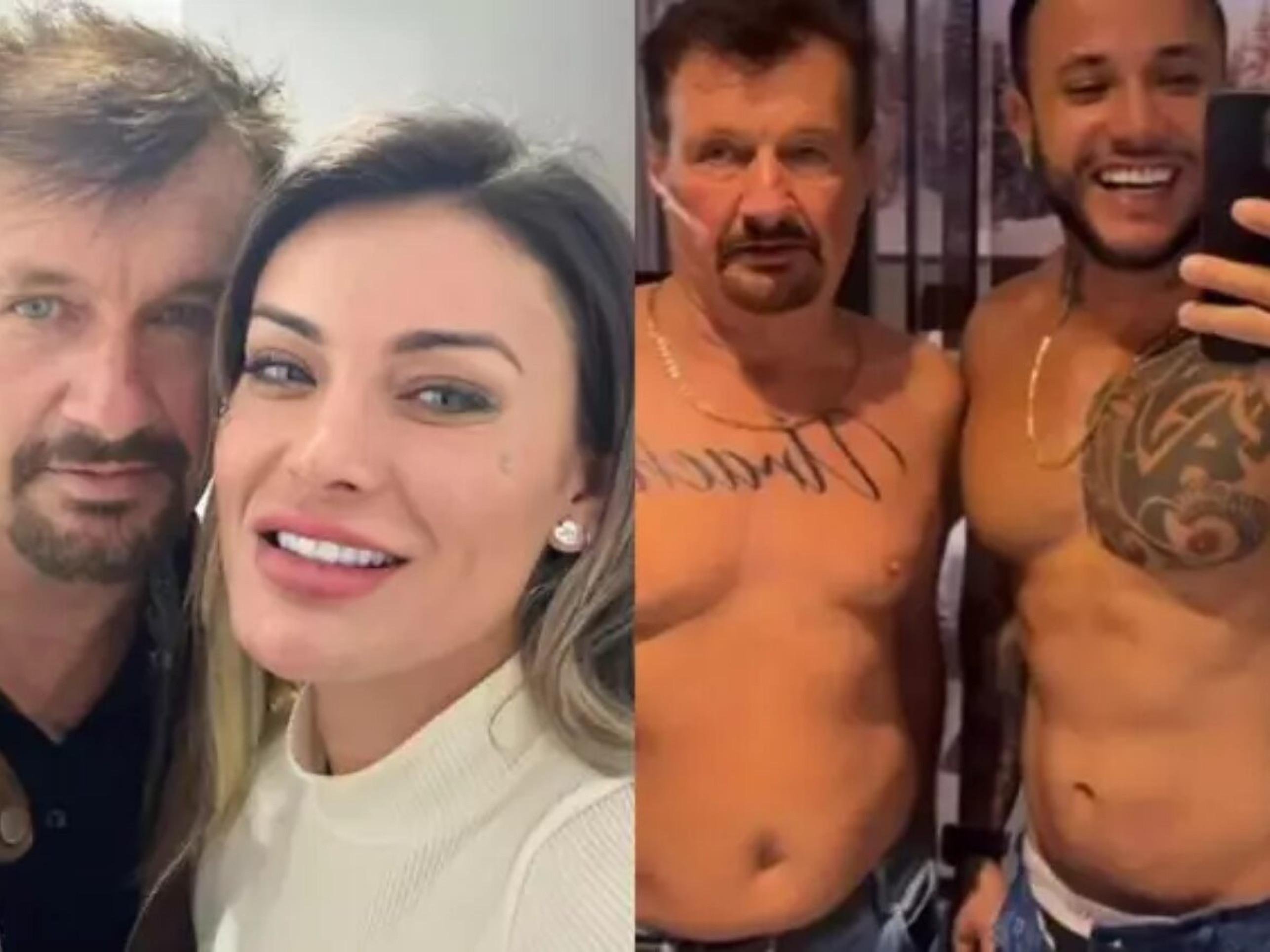 Andressa Urach ‘decreta’ feriado nacional após pai gravar com outro homem - (crédito: Observatorio dos Famosos) Andressa Urach ‘decreta’ feriado nacional após pai gravar com outro homem - (crédito: Observatorio dos Famosos)