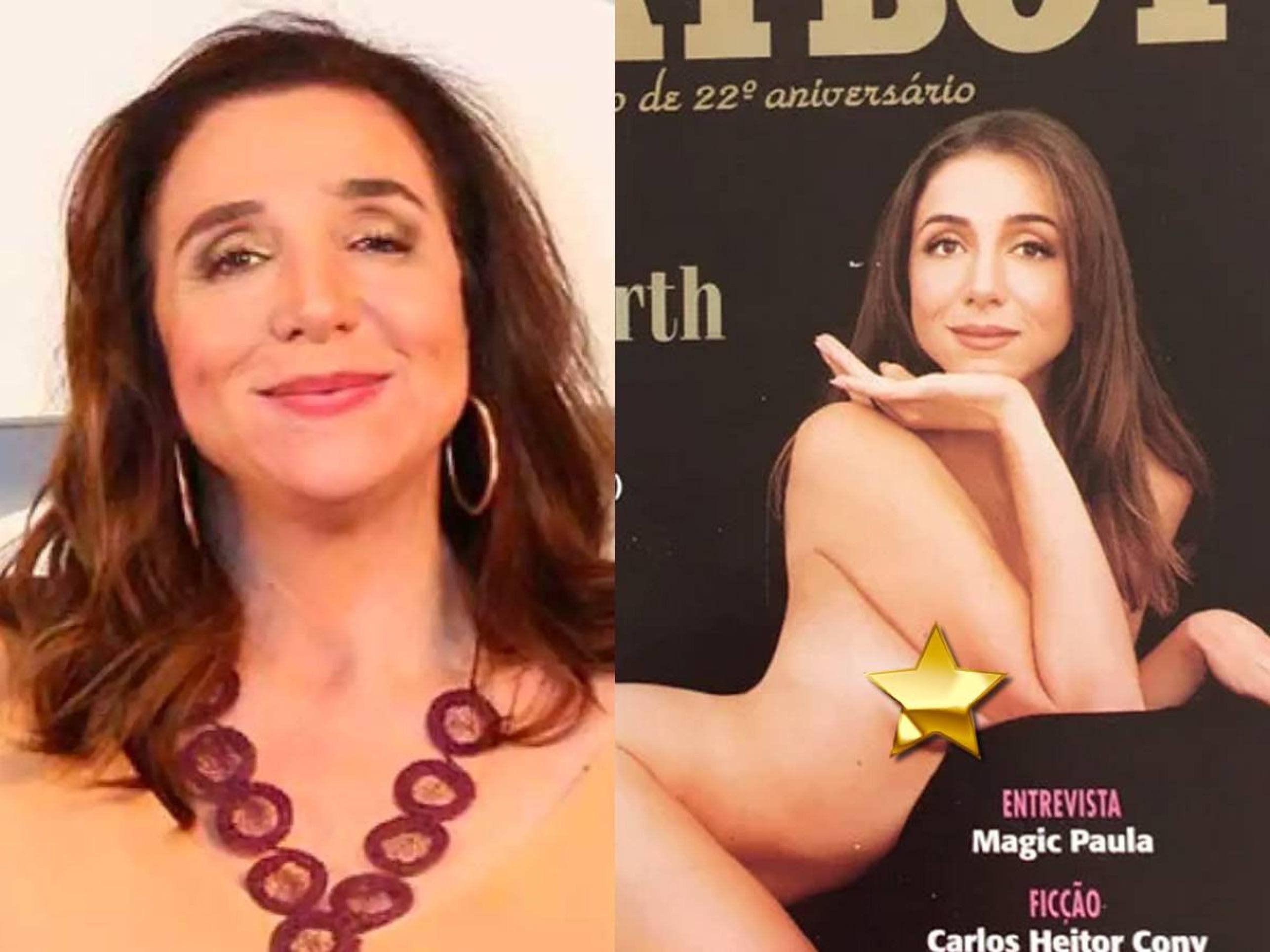 Marisa Orth revela bastidores de ensaio nua na Playboy: "Um ano" -  (crédito: Globo/Reginaldo Teixeira/Playboy)