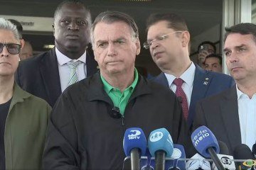 'Vou enfrentar o julgamento, não tem outra alternativa. Mas lamento a peça do Paulo Gonet, que se presta a fazer um documento desse, indo além da PF', comentou ex-presidente, referindo-se ao procurador-geral da República -  (crédito:  Reprodução/TV Globo)
