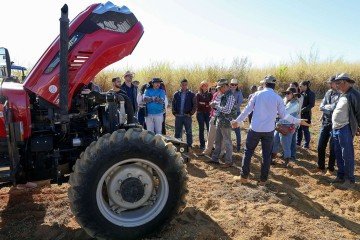 O curso aborda temas como os fundamentos da mecanização agrícola, aumento da produtividade -  (crédito: Matheus H. Souza/Agência Brasília)