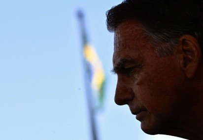  Recolhimento, proibição e silêncio: a nova rotina de Jair Bolsonaro -  (crédito:  AFP) - Recolhimento, proibição e silêncio: a nova rotina de Jair Bolsonaro -  (crédito:  AFP)