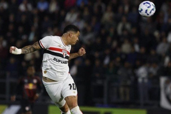 Luciano teve boa atuação contra o RB Bragantino - (crédito: Foto: Rubens Chiri / São Paulo FC) Luciano teve boa atuação contra o RB Bragantino - (crédito: Foto: Rubens Chiri / São Paulo FC)