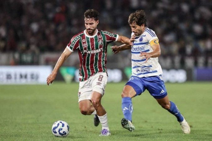 MARTINELLI - Vacilou no lance que originou o gol do Cruzeiro, perdendo a bola na meia-lua para Matheus Pereira. NOTA 5,0. Foto: LUCAS MERÇON / FLUMINENSE F.C