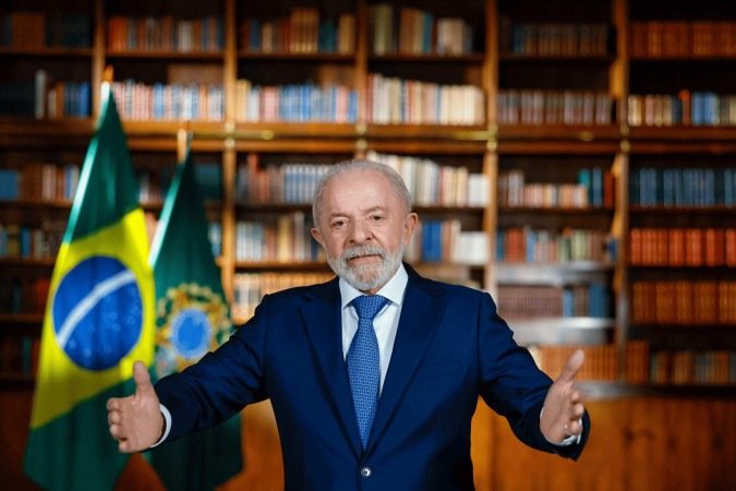 Em pronunciamento de rádio e TV, Lula afirmou que não vai aceitar intromissão dos EUA nos assuntos internos e defendeu o multilateralismo - (crédito: Reprodução) Em pronunciamento de rádio e TV, Lula afirmou que não vai aceitar intromissão dos EUA nos assuntos internos e defendeu o multilateralismo - (crédito: Reprodução)