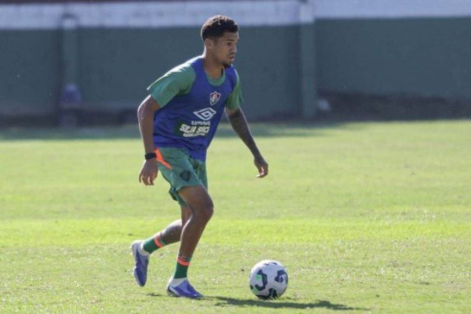 Riquelme Felipe atuará pela equipe sub-20 do Fluminense diante do Corinthians - (crédito: Foto: Leonardo Brasil/FFC) Riquelme Felipe atuará pela equipe sub-20 do Fluminense diante do Corinthians - (crédito: Foto: Leonardo Brasil/FFC)
