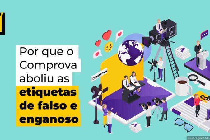 O Comprova está fazendo alterações no seu modo de tratar a desinformação, adotando uma abordagem mais ampla, deixando de ser um projeto contra a desinformação para ser um projeto colaborativo pela integridade da informação -  (crédito: Reprodução/Comprova )