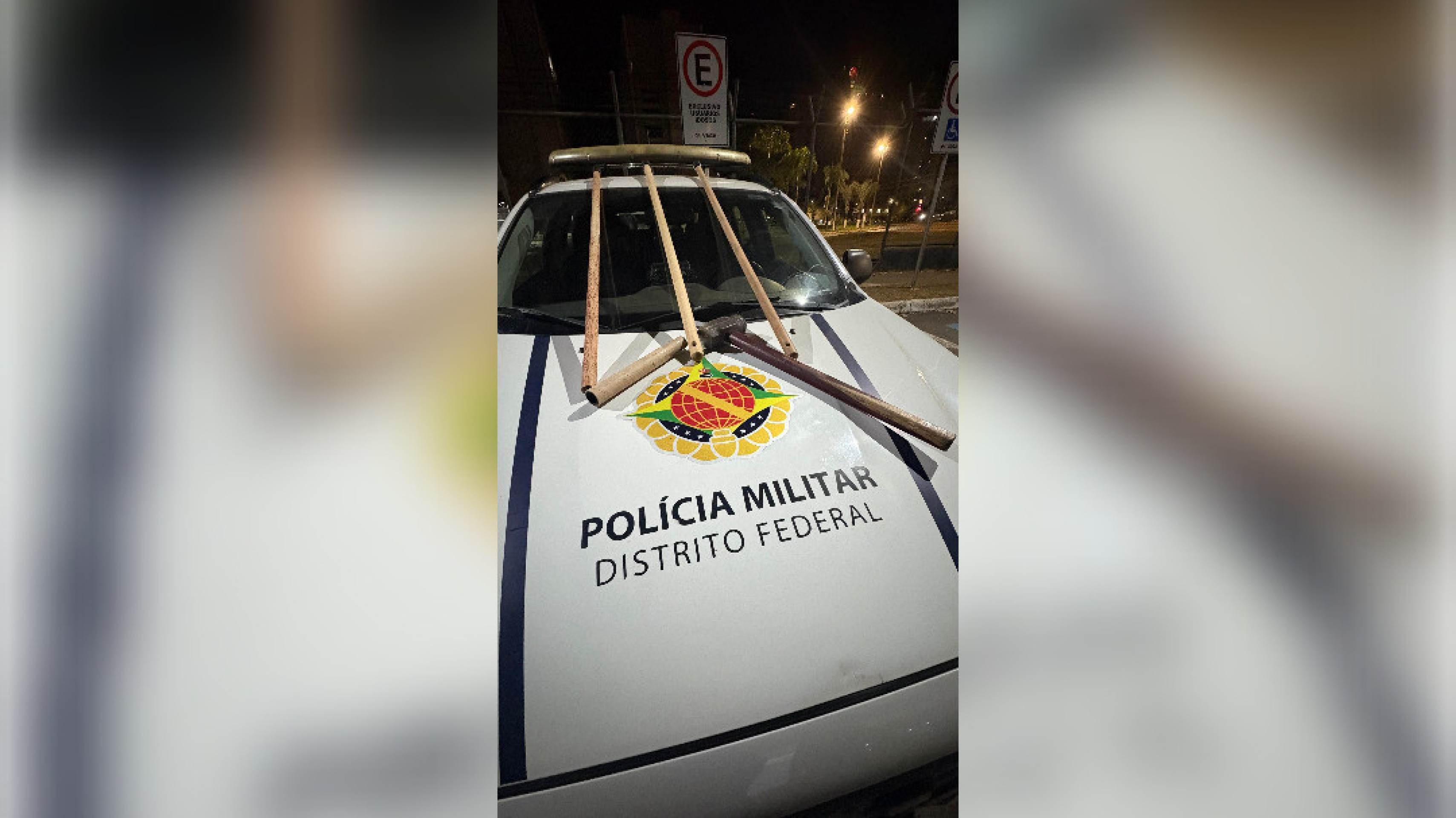 Homens atiram bombas em bar da Asa Norte e acabam presos