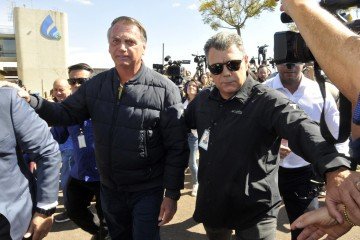 Por determinação do STF, Bolsonaro está obrigado a usar tornozeleira eletrônica e a permanecer em casa durante o período noturno. -  (crédito:  Marcelo Ferreira/CB/D.A Press)