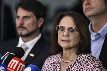A senadora destacou que o ex-presidente deverá optar pelo silêncio em respeito à determinação do STF, mas que Michelle assumirá protagonismo político -  (crédito:  Andressa Anholete/Agência Senado)