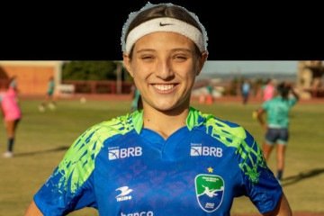 Micaelly Galvão, zagueira do Minas Brasília convocada para a Seleção Brasileira Sub-15 -  (crédito: Eduardo Ronque/Minas Brasília)