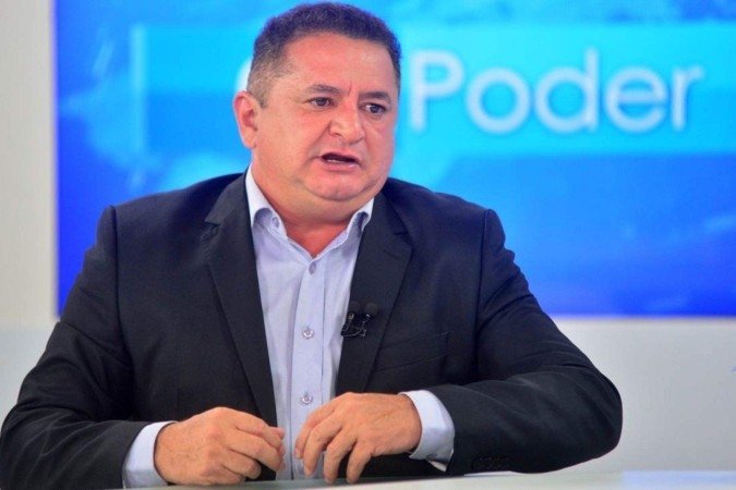 10/10/2022. Crédito: Ed Alves/CB/D.A Press. Cidades. CB Poder recebe o Deputado Federal Eleito Reginaldo Veras. Na banca Ana Maria Campos.