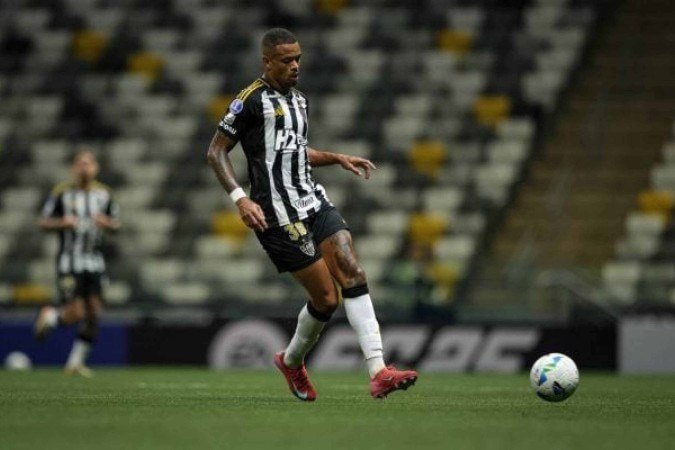 Conmebol vai investigar injúria racial contra Caio Paulista, do Atlético -  (crédito: Pedro Souza / Atlético)