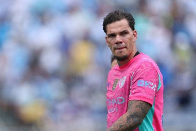 Ederson chegou ao Manchester City em 2017 e tem contrato até 2026 -  (crédito: Foto: Dan Mullan/Getty Images)